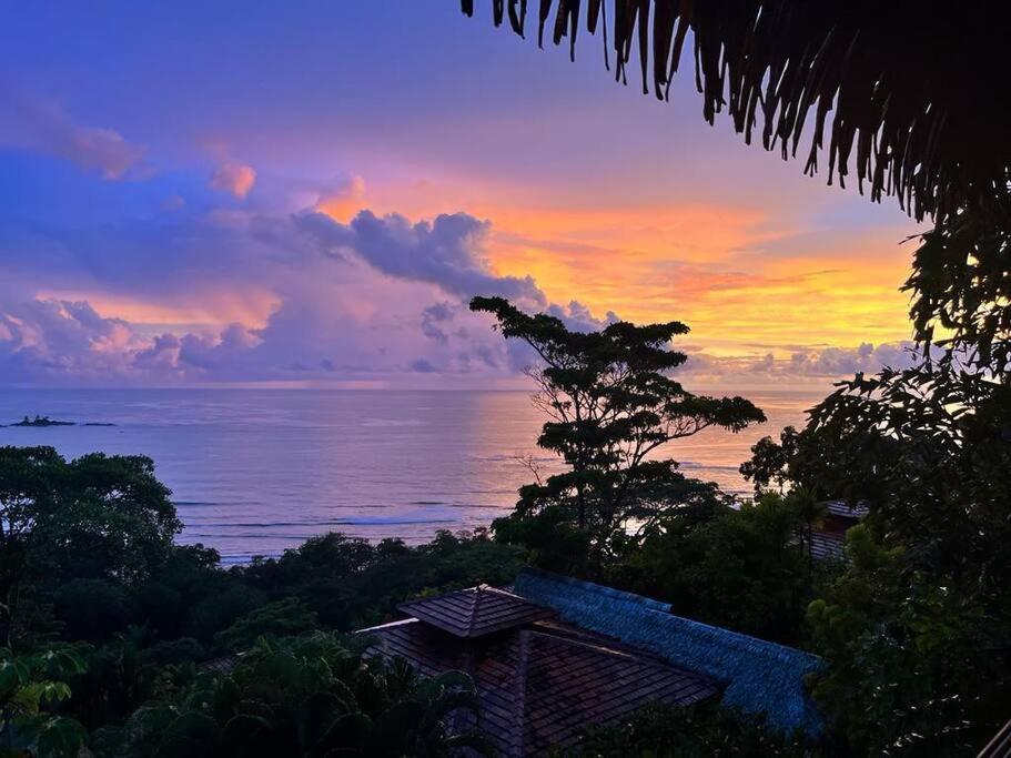 Villa Amor Del Mar With Breathtaking View Of Ocean & Jungle Dominical Exterior photo