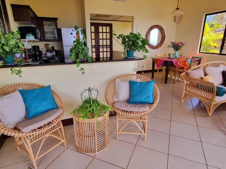 Villa Amor Del Mar With Breathtaking View Of Ocean & Jungle Dominical Exterior photo